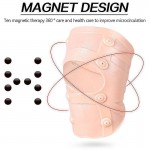 Bandáž magnetická silikónová na koleno 10 magnetov
