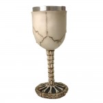 Stredoveký pohár - Čaša s lebkou