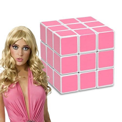 Rubiková kocka pre blondínky
