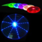 Svietiaci lietajúci tanier LED Frisbee