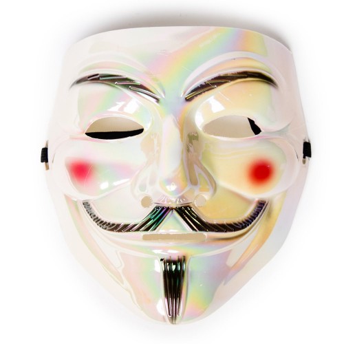 Maska  Vendeta Anonymous - perleťová 