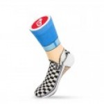 Ponožky 3D šachovnicové tenisky