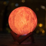 Slnko - Hviezda 3D stolná lampa