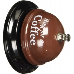 Zvonček privolávač kávičky  "Ring for Coffe" 